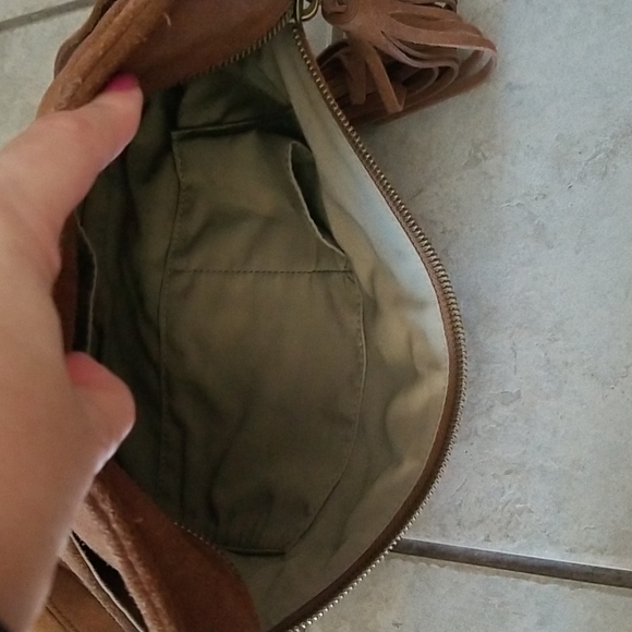 Margot Suede Crossbody Bag - Picture 7 of 12